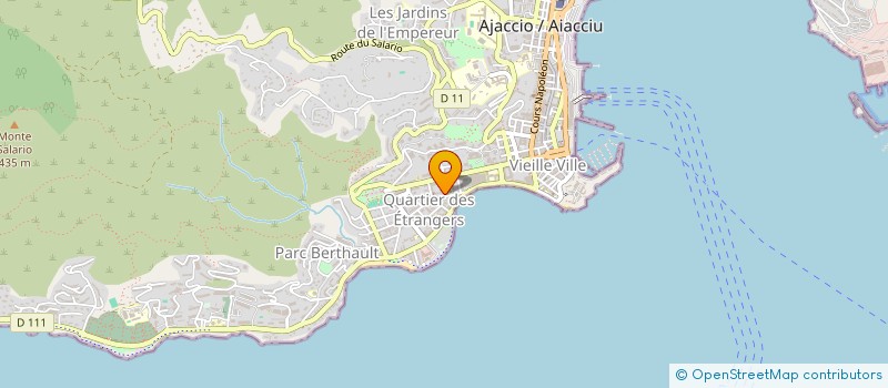 localisation de l'entreprise ASSOCIATION DIOCESAINE D'AJACCIO à AJACCIO
