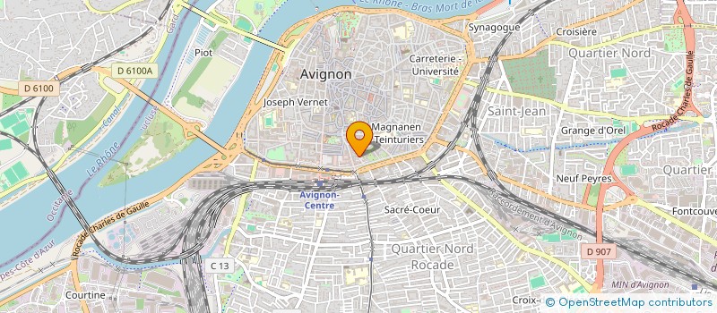 localisation de l'entreprise ASSOCIATION DIOCESAINE D'AVIGNON  AVIGNON