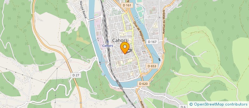 localisation de l'entreprise ASSOCIATION DIOCESAINE DE CAHORS  CAHORS