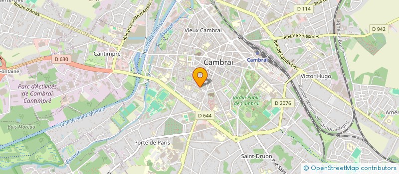 localisation de l'entreprise ASSOCIATION DIOCESAINE DE CAMBRAI à CAMBRAI