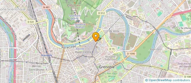 localisation de l'entreprise ASSOCIATION DIOCESAINE DE GRENOBLE à GRENOBLE