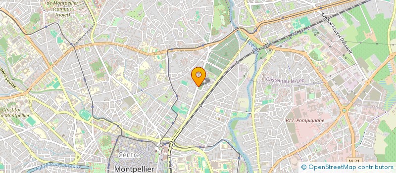 localisation de l'entreprise ASSOCIATION DIOCESAINE DE MONTPELLIER à MONTPELLIER
