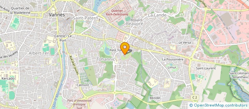 localisation de l'entreprise ASSOCIATION DIOCESAINE DE VANNES à VANNES