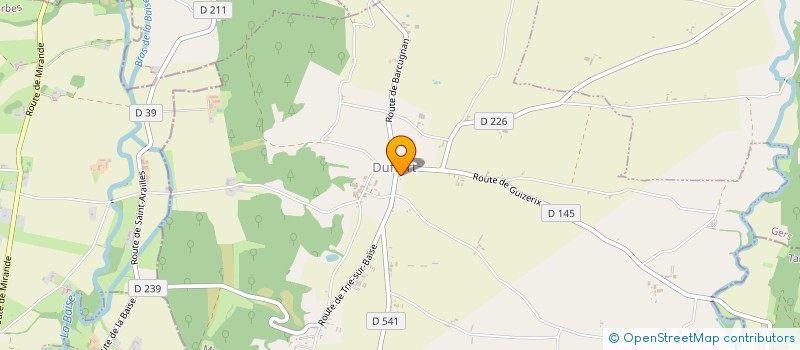 localisation de l'entreprise ASSOCIATION DIOCESAINE PAROISSE MIELAN  MIELAN