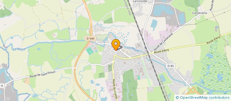 localisation de l'entreprise ASSOCIATION DIOCESAINE PAROISSE SAINT ESPRIT EN MARQUENTERRE  RUE