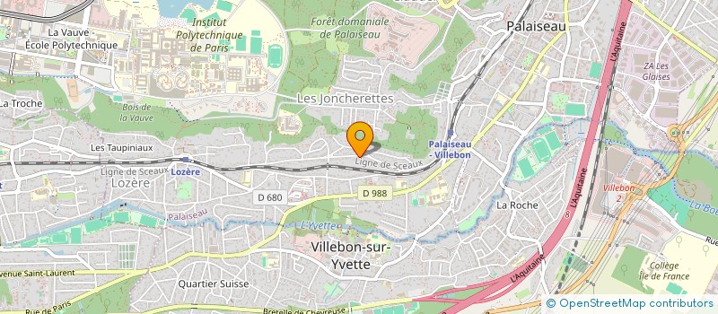 localisation de l'entreprise ASSOCIATION DIRE LIRE  MASSY