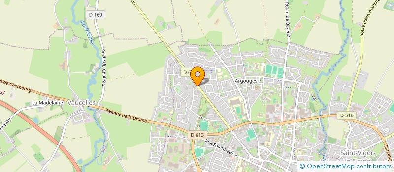 localisation de l'entreprise ASSOCIATION DIRINALDI  BAYEUX