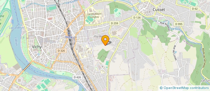 localisation de l'entreprise ASSOCIATION DISCOWERY à CUSSET