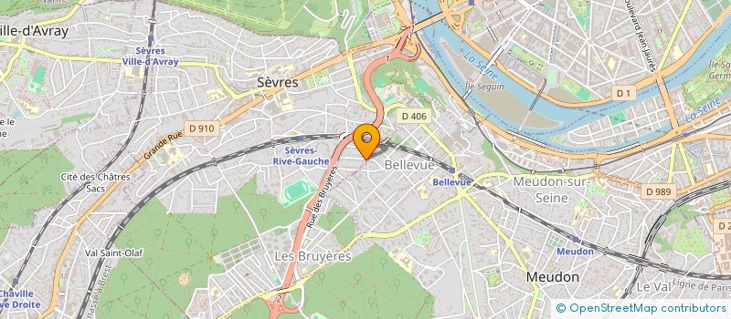 localisation de l'entreprise ASSOCIATION DIVIDENDES CLIMAT à SEVRES