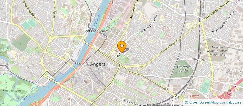 localisation de l'entreprise ASSOCIATION DIVORCE ET MEDIATION à ANGERS