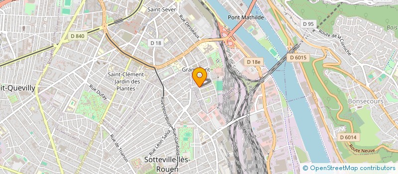 localisation de l'entreprise ASSOCIATION DJAZAIR  ROUEN