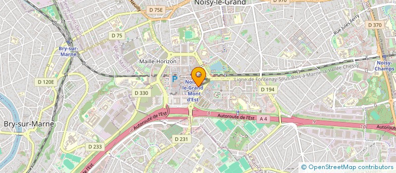 localisation de l'entreprise ASSOCIATION DJIRIBOLLO AFRIQUE  NOISY-LE-GRAND