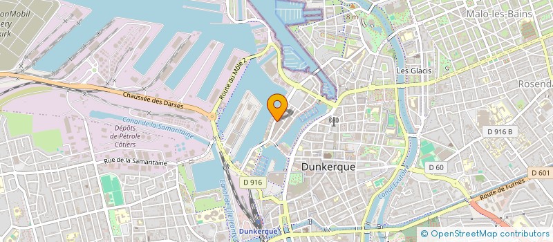 localisation de l'entreprise ASSOCIATION DK7 à DUNKERQUE