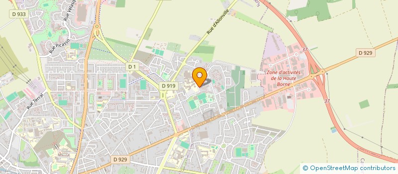 localisation de l'entreprise ASSOCIATION DM80  AMIENS