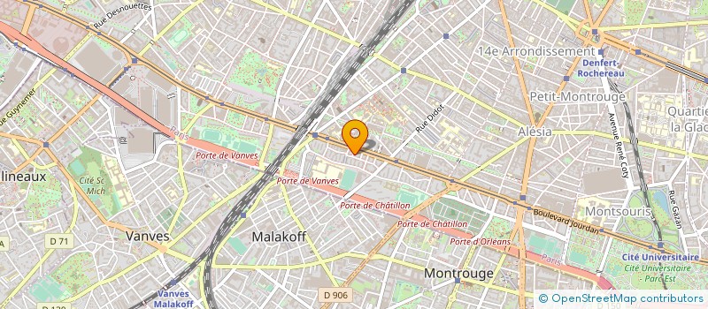 localisation de l'entreprise ASSOCIATION DO SPORT  PARIS