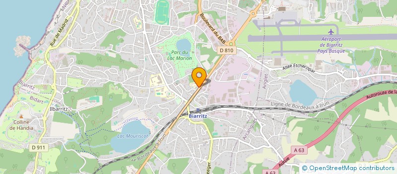 localisation de l'entreprise ASSOCIATION DOCTEUR SMILE à BIARRITZ