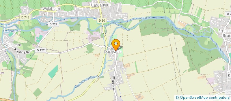 localisation de l'entreprise ASSOCIATION DOCTEURS RIETSCH ET VERON  DACHSTEIN