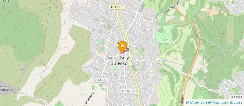 localisation de l'entreprise ASSOCIATION DOCUMENTS TERRE  SAINT-GELY-DU-FESC