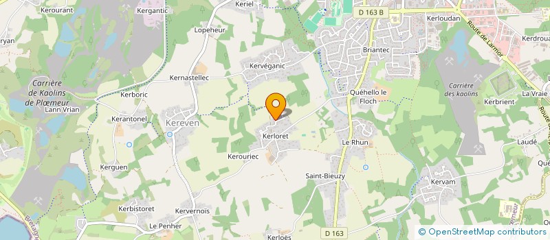 localisation de l'entreprise ASSOCIATION DOJO PLOEMEUR OCEAN  PLOEMEUR