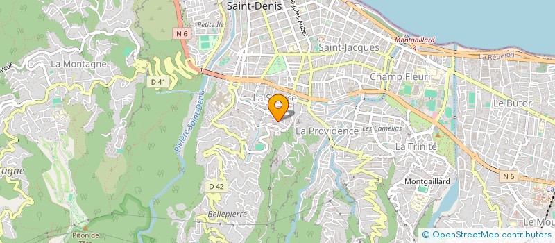 localisation de l'entreprise ASSOCIATION DOM INSERTION à SAINT-DENIS