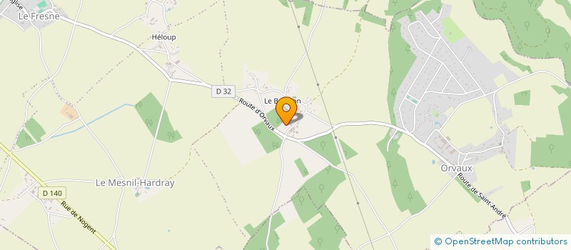 localisation de l'entreprise ASSOCIATION DOMAMOUR  LE VAL-DORE