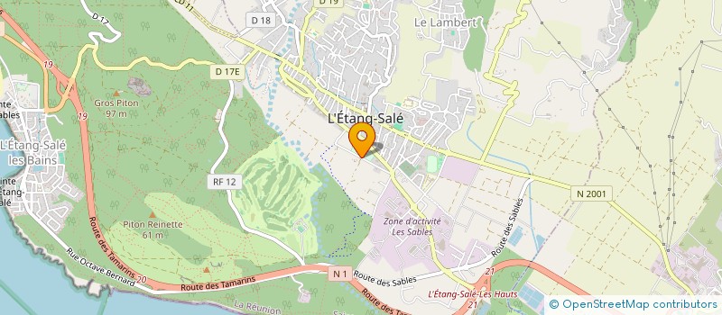 localisation de l'entreprise ASSOCIATION DOMINICAINE DES SOLDATS DU FEU à L'ETANG-SALE