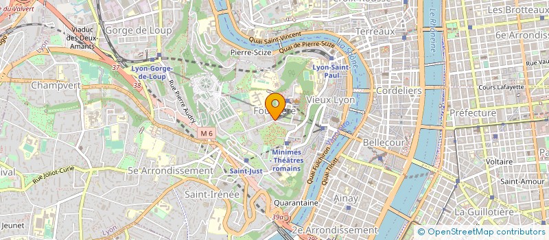 localisation de l'entreprise ASSOCIATION DON BOSCO JEUNE à LYON