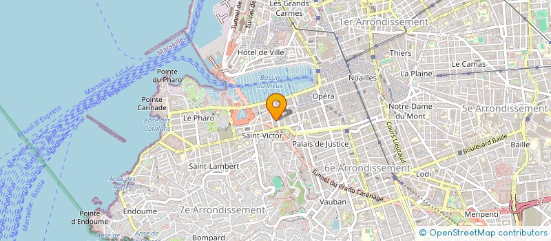 localisation de l'entreprise ASSOCIATION DON SEN FOLO à MARSEILLE