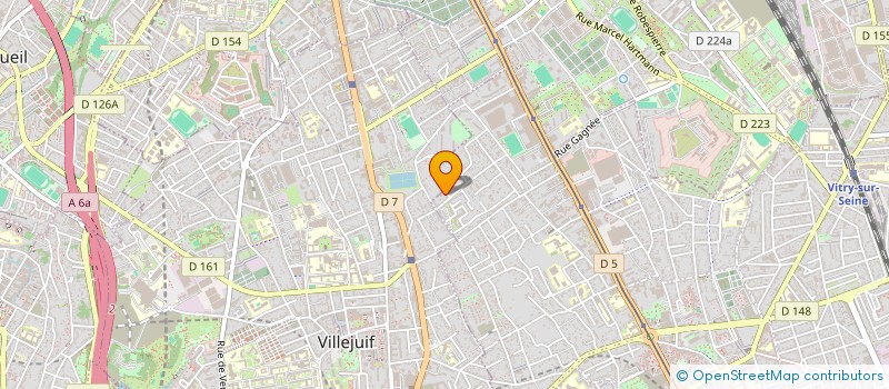 localisation de l'entreprise ASSOCIATION DONIZETTI BELLEVUE à VITRY-SUR-SEINE