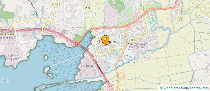 localisation de l'entreprise ASSOCIATION DONNEURS DE SANG LAMENTIN à LE LAMENTIN