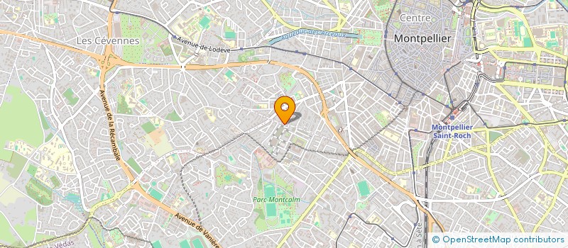 localisation de l'entreprise ASSOCIATION DOS GARDENIAS à MONTPELLIER