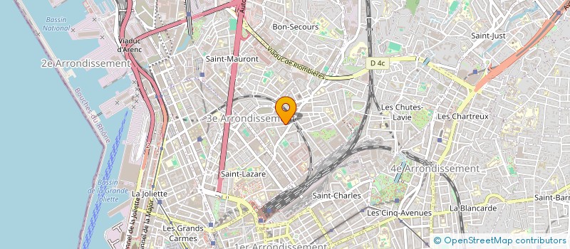 localisation de l'entreprise ASSOCIATION DOUNYAA à MARSEILLE