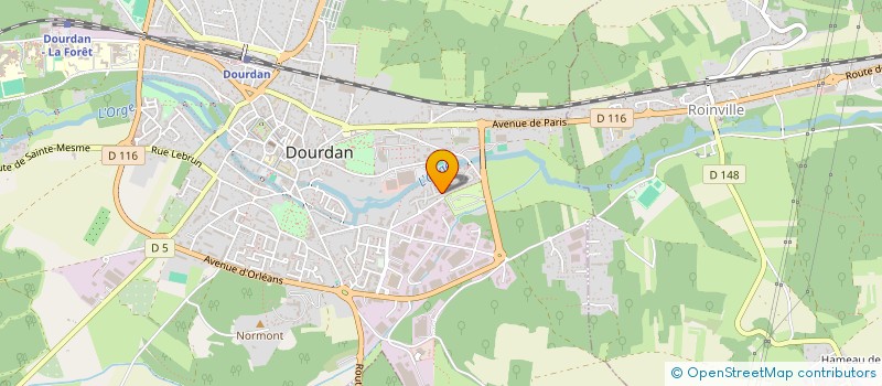 localisation de l'entreprise ASSOCIATION DOURDANNAISE DE FUTSAL à DOURDAN