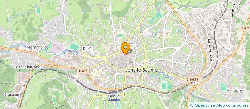 localisation de l'entreprise ASSOCIATION DRACK'N'ROLE à LONS-LE-SAUNIER