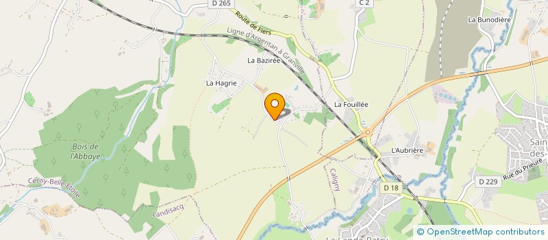localisation de l'entreprise ASSOCIATION DRAKK'CAR à CERISY-BELLE-ETOILE