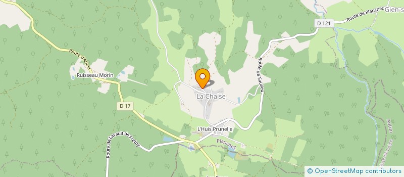 localisation de l'entreprise ASSOCIATION DREAM  SAINT-BRISSON