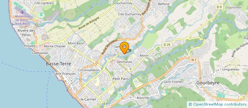 localisation de l'entreprise ASSOCIATION DREP'AGIR à SAINT-CLAUDE
