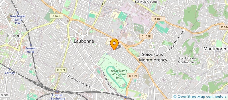 localisation de l'entreprise ASSOCIATION DROIT FAMILIAL  SOISY-SOUS-MONTMORENCY