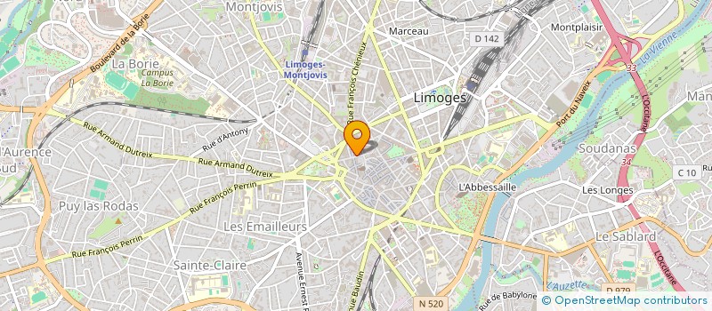 localisation de l'entreprise ASSOCIATION DROIT PUBLIC COMPARE - COMPARATIVE PUBLIC LAW à LIMOGES