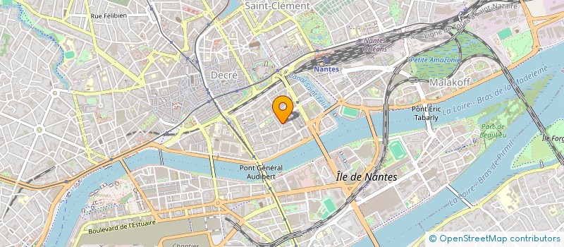 localisation de l'entreprise ASSOCIATION DROITS DE L HOMME ET GOUVERNEMENTS LOCAUX  NANTES