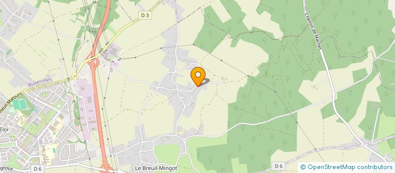 localisation de l'entreprise ASSOCIATION DROMAS  POITIERS