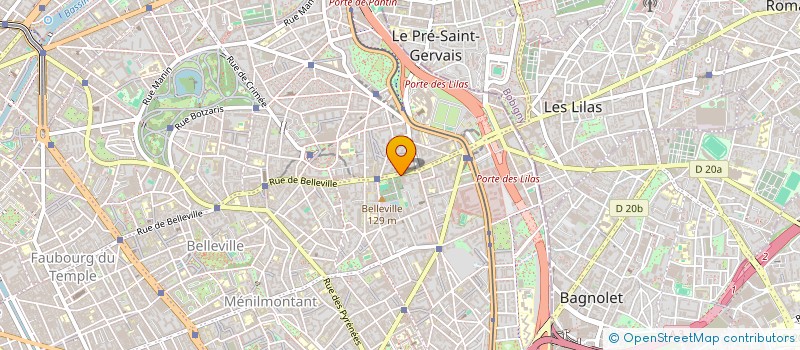 localisation de l'entreprise ASSOCIATION DRS CORCI & PRICOP  PARIS