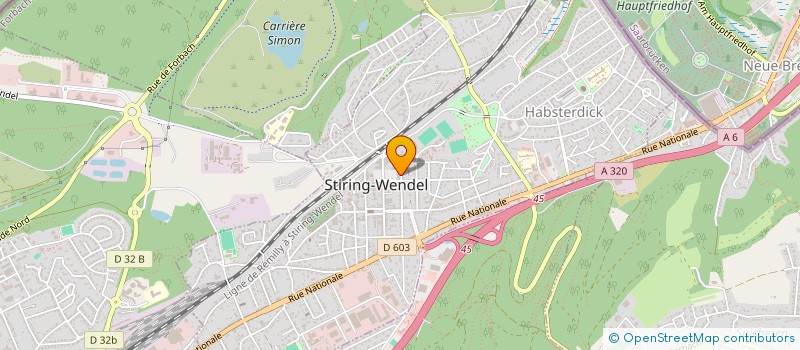 localisation de l'entreprise ASSOCIATION DU 3 E AGE à STIRING-WENDEL