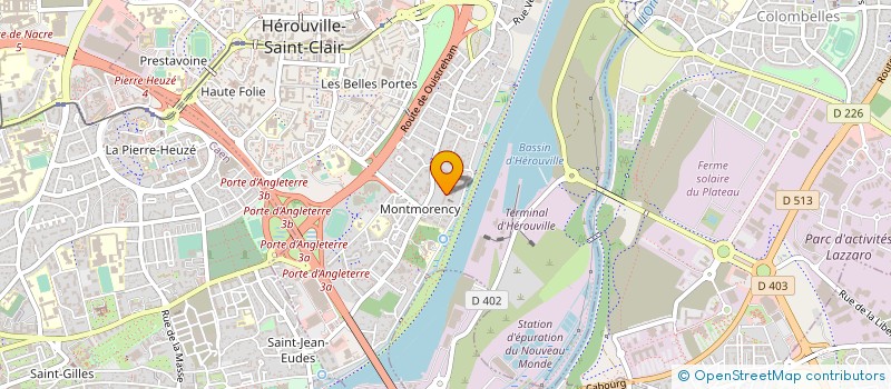 localisation de l'entreprise ASSOCIATION DU 34 RUE DES ROSIERS à HEROUVILLE-SAINT-CLAIR