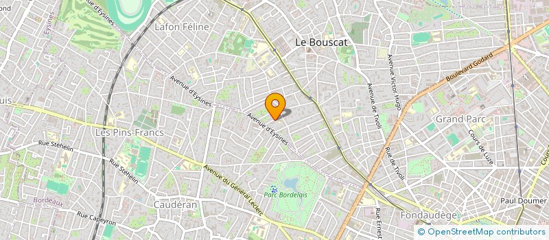 localisation de l'entreprise ASSOCIATION DU BDE DE LA HORDE  LE BOUSCAT