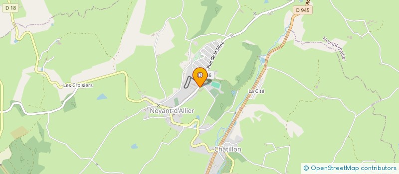 localisation de l'entreprise ASSOCIATION DU BEAU CHENE à NOYANT-D'ALLIER