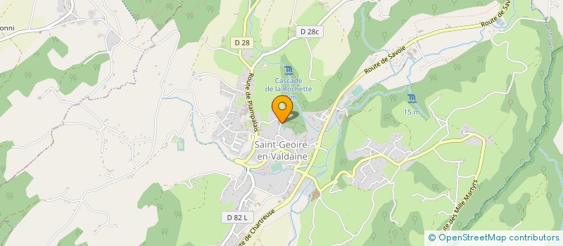 localisation de l'entreprise ASSOCIATION DU BON ACCUEIL  SAINT-BUEIL