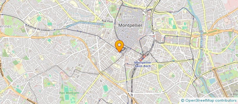 localisation de l'entreprise ASSOCIATION DU BON REPOS à MONTPELLIER
