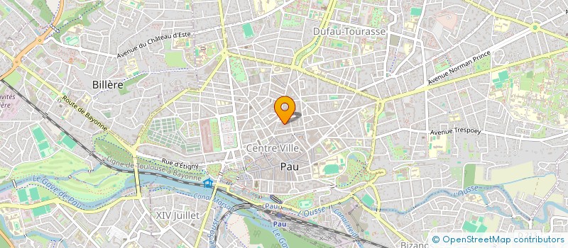 localisation de l'entreprise ASSOCIATION DU CARREAU DES PRODUCTEURS DE PAU à PAU