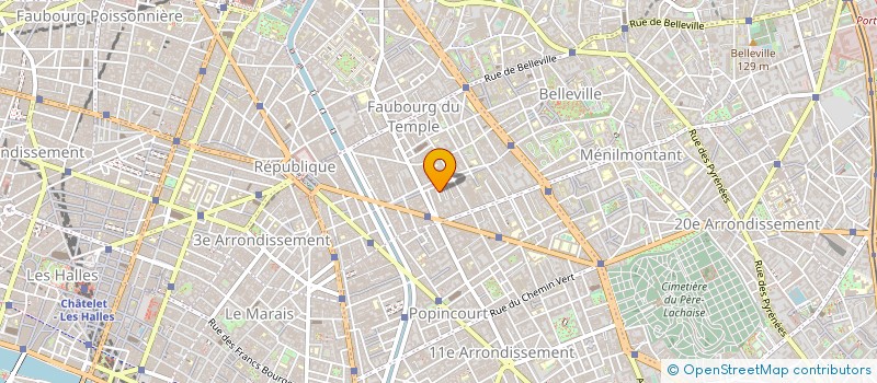 localisation de l'entreprise ASSOCIATION DU CENTRE ETIENNE MARCEL à PARIS